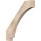 Ekena Millwork 3 1/2"W x 28"D x 32"H Imperial Smooth Knee Brace, Douglas Fir BRC04X28X32IMP00SDF - alternate 1